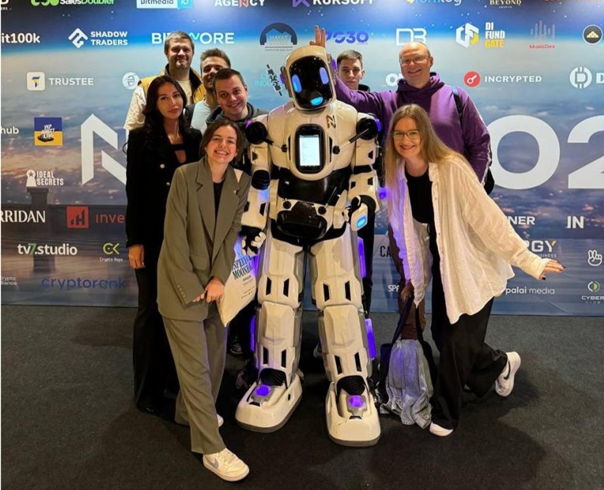 INC4 team at tech conference